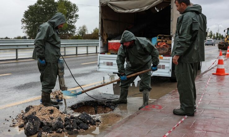 SASKİ’den yoğun yağışa hızlı müdahale