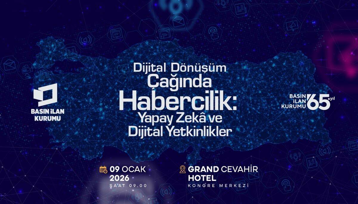 Dijital dönüşüm ve yapay zekâ odaklı habercilik etkinliği görseli.