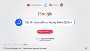 Anadolu Üniversitesi, Dijital Habercilik ve Yapay Zekâ Alanında Sertifikalı Eğitim Programı Sunuyor