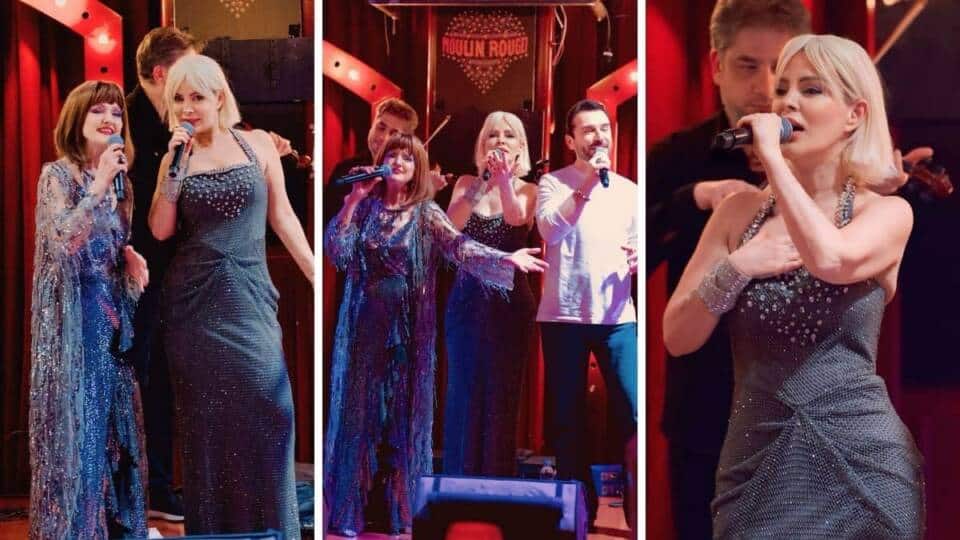 Ömür Gedik ve Gülden Karaböcek Bursa'da Aynı Sahneyi Paylaştı