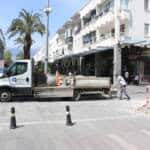 Antalya Büyükşehir Belediyesi Kemer Liman Caddesi’nde Altyapı Yenileme Çalışmalarına Devam Ediyor