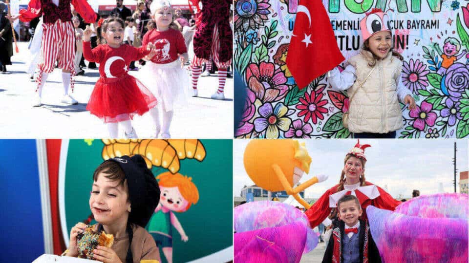 Kocaeli’de 23 Nisan Çocuk Şenliği’nde 180 Bin Kişi Bir Araya Geldi