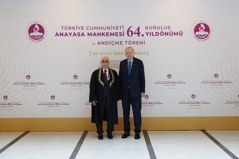 Cumhurbaşkanı Erdoğan, Anayasa Mahkemesi'nin 64. yıl dönümü törenine katıldı