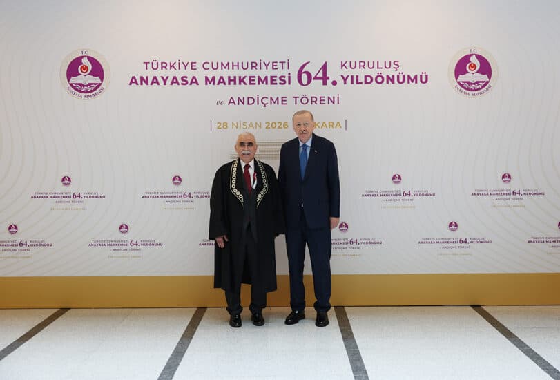 Cumhurbaşkanı Erdoğan, Anayasa Mahkemesi'nin 64. yıl dönümü törenine katıldı