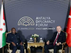 Cumhurbaşkanı Erdoğan ve Burundi Cumhurbaşkanı Ndayishimiye Antalya’da Görüştü