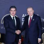 Cumhurbaşkanı Erdoğan, IKBY Başkanı Neçirvan Barzani ile Antalya’da Görüştü