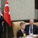 Cumhurbaşkanı Erdoğan, 23 Nisan’da Milli Eğitim Bakanı Tekin ve Çocukları Kabul Etti