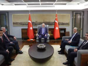 Cumhurbaşkanı Erdoğan, OECD Genel Sekreteri Mathias Cormann ile Ankara'da Görüştü