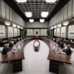 Cumhurbaşkanlığı Kabinesi, Erdoğan liderliğinde Beştepe'de toplandı