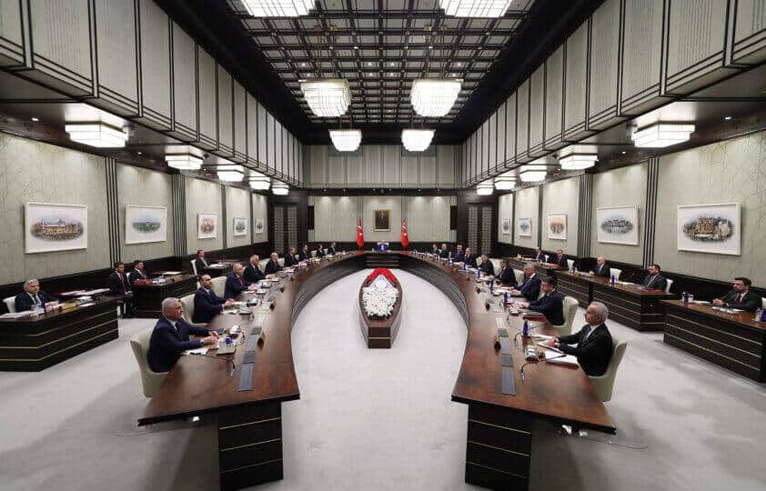 Cumhurbaşkanlığı Kabinesi, Erdoğan liderliğinde Beştepe'de toplandı