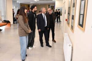Anadolu Üniversitesi GSF’de Üç Ayrı Öğrenci Sergisi Aynı Anda Ziyarete Açıldı