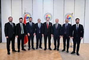 Kocaeli TO Başkanı Bulut ve PASAD Heyeti, TOBB Başkanı Hisarcıklıoğlu’nu Ziyaret Etti
