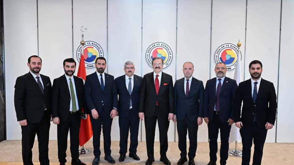 Kocaeli TO Başkanı Bulut ve PASAD Heyeti, TOBB Başkanı Hisarcıklıoğlu’nu Ziyaret Etti