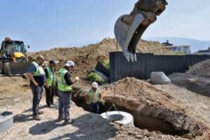 Osmangazi’nin Küçükbalıklı Mahallesi’nde Altyapı Hattı Çalışmaları Sürüyor