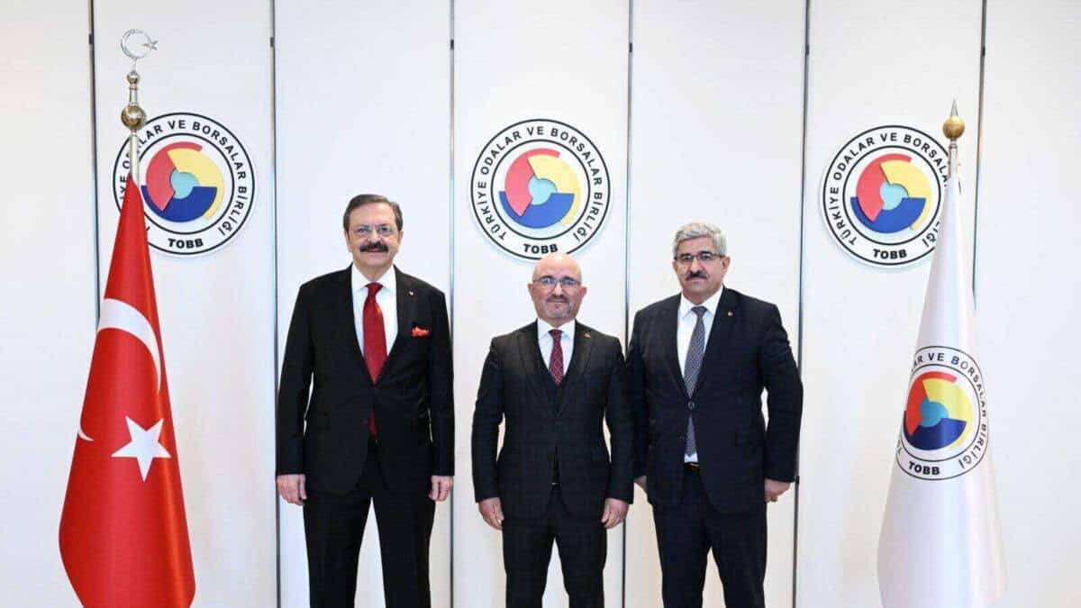 TSE Başkanı Şahin ve Başkan Yardımcısı Bulut'un Sektörel Kurumlarla İş Birliği Çalışmaları