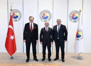TSE Başkanı Şahin ve Başkan Yardımcısı Bulut'un Sektörel Kurumlarla İş Birliği Çalışmaları