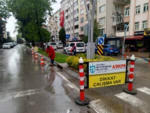 Kocaeli Büyükşehir Belediyesi A Takımı, Kentte Yol ve Altyapı Güvenliğini Sağlıyor